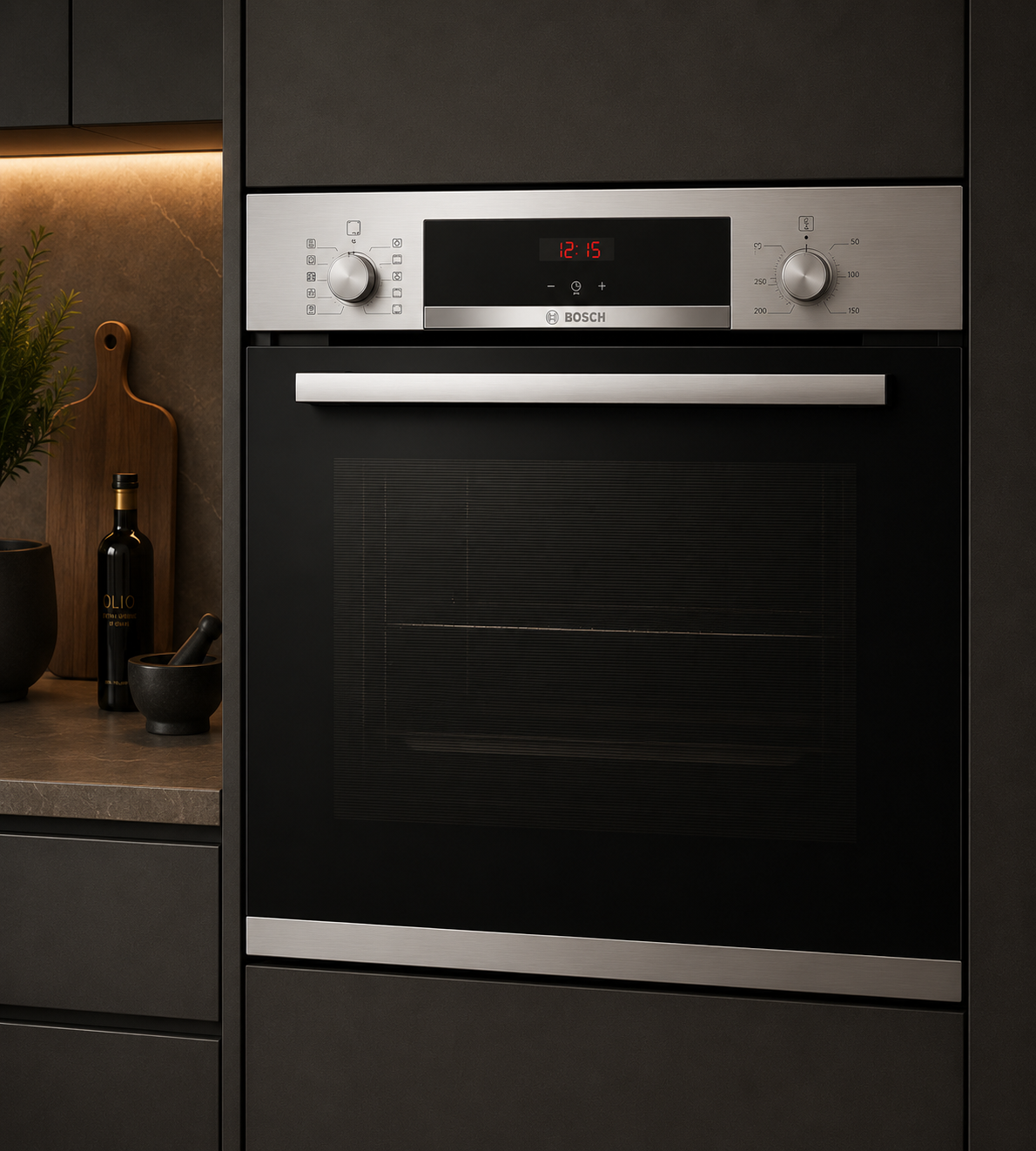 Horno eléctrico empotrable Bosch Serie 4 HBA514ES3